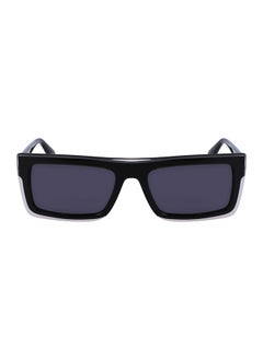 Calvin Klein Jeans Unisex UV Protection Rectangular Sunglasses - CKJ23657S-001-5518 - Lens Size: 55 Mm  - Image 1