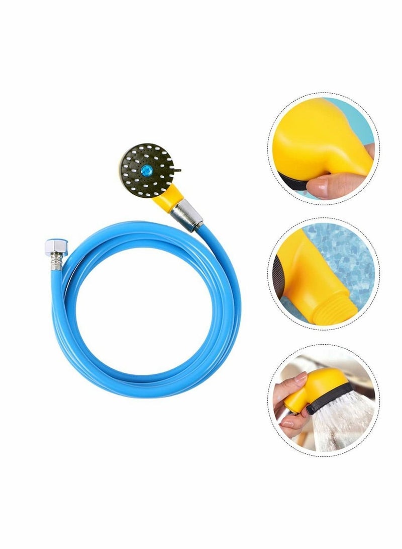 Bluejw Pet Bathing Shower Sprayer Massager Scrubber Tool Dog Handheld Grooming Head Brush Nozzle for Bath Tub Outdoor Garden - Image 3
