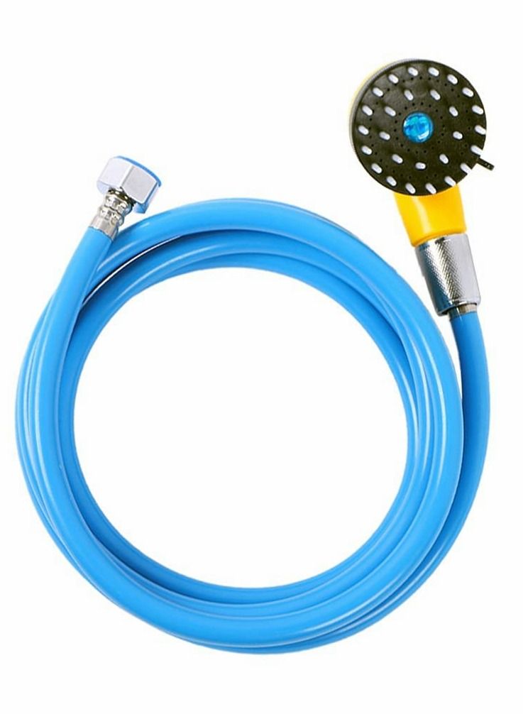 Bluejw Pet Bathing Shower Sprayer Massager Scrubber Tool Dog Handheld Grooming Head Brush Nozzle for Bath Tub Outdoor Garden - Image 1