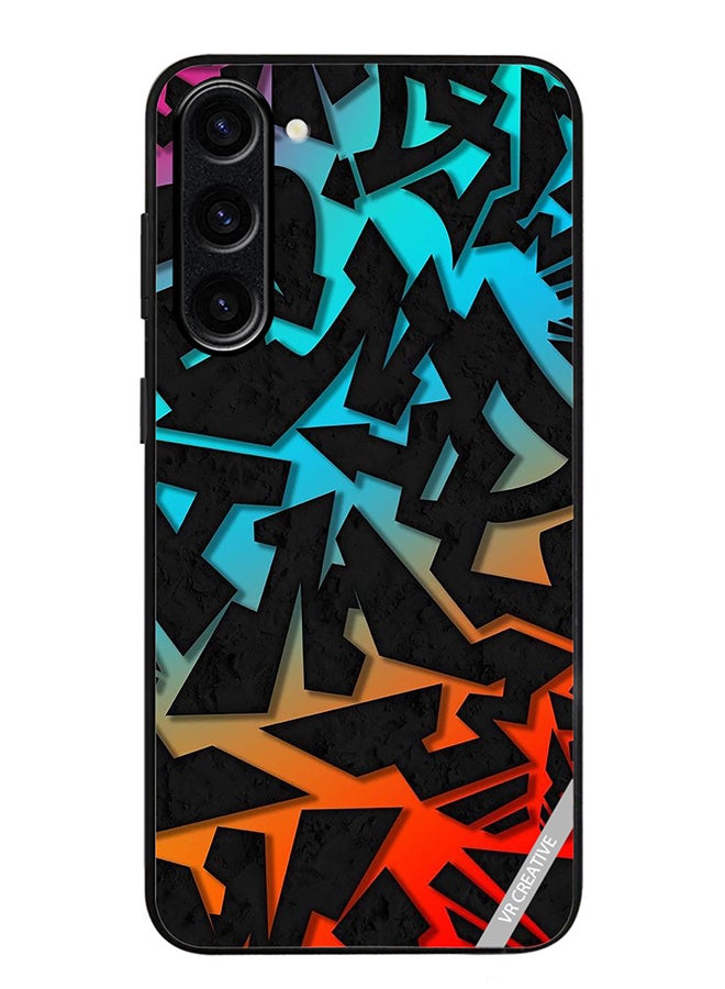 VR CREATIVE Protective Case Cover For Samsung Galaxy S24 Plus Abstract Design Multicolour - Image 1