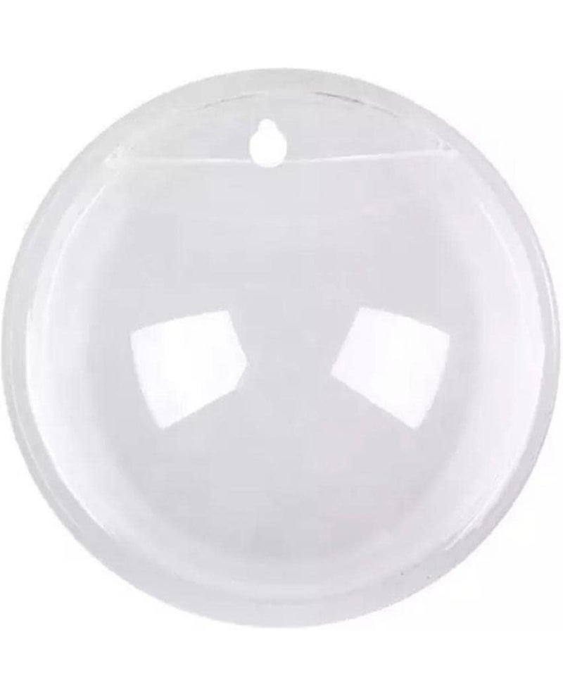 Mistletoe Beautiful Quality Wall Hanging Fish Bowl Acrylic (Not Glass) 9 Inches, 1 LTR - Image 2