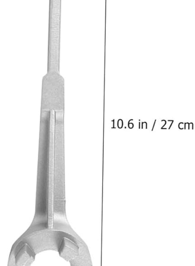 Aluminum Drum Bung Wrench Tool Lightweight Efficient Oil Drum Lid Opener - Image 4