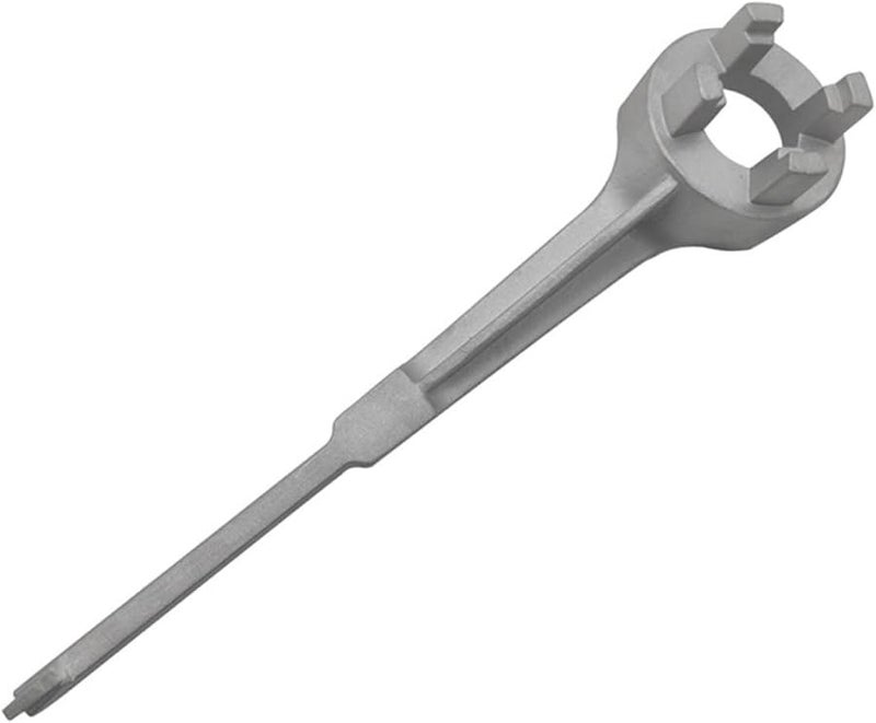 Aluminum Drum Bung Wrench Tool Lightweight Efficient Oil Drum Lid Opener - Image 1