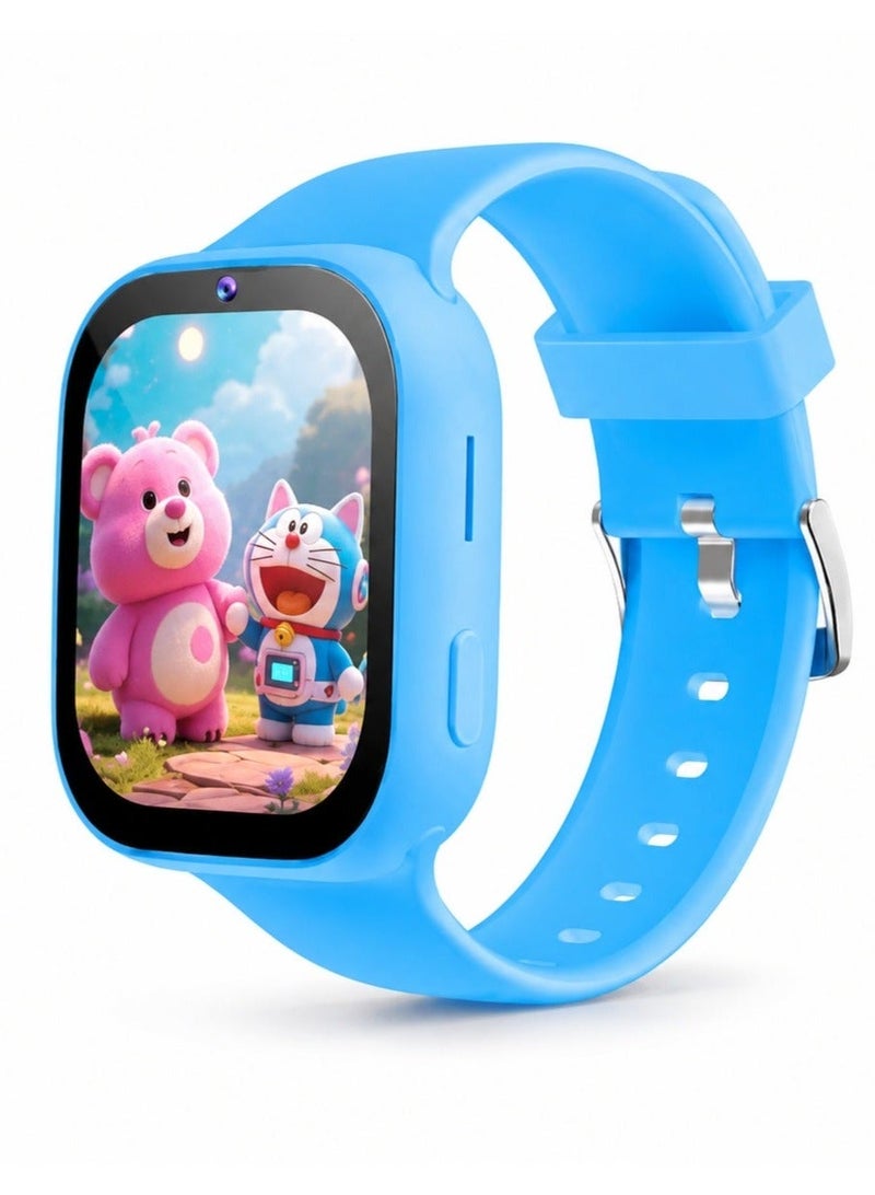 Smartbarry C11 Kids Smart Watch, 2.01 Inch HD Full Touchscreen, 5G Connectivity, SIM Card Support, Large Display Touch Watch for Boys & Girls, Digital Smartwatch with Comfortable Strap - Image 1