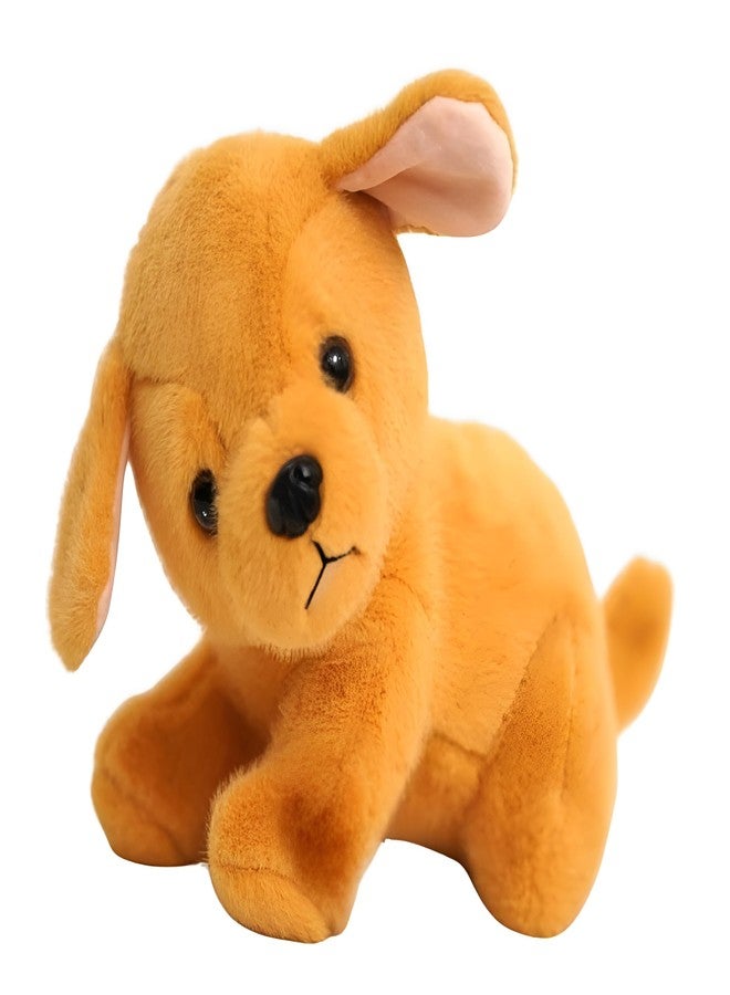 Tickles Labrador Dog Soft Stuffed Plush Animal Toy for Kids Boys & Girls Birthday Gift (Size: 30 cm Color: Brown) - Image 4
