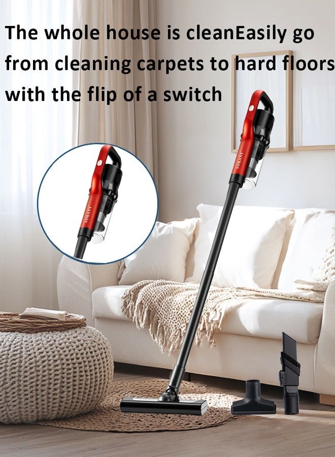 sokany 3 in 1 Vacuum Cleaner,4m Corded Upright Vacuum Cleaner,Ideal for Home, Car, Hard Floor, Carpet, Pet Hair,SK-13034 - Image 3