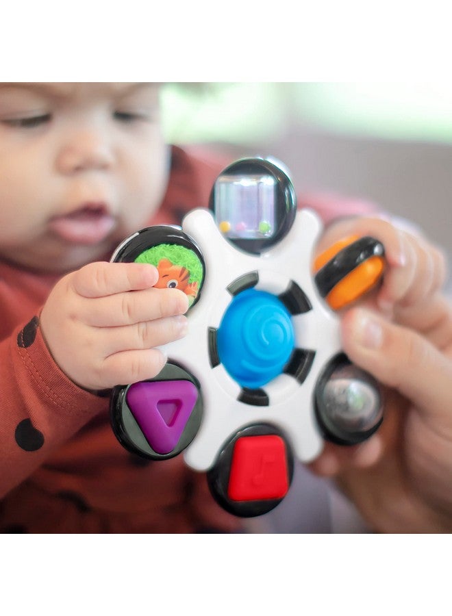 Baby Einstein Curiosity Clutch Fidget Sensory Toy and Pop It Rattle, BPA Free Infant Teether, Age 3 Months+, Multicolored - Image 5