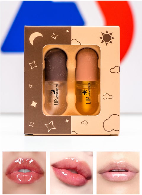 Lip Moisturize Oil For Night & Lip Maximizer For Day - 6ml