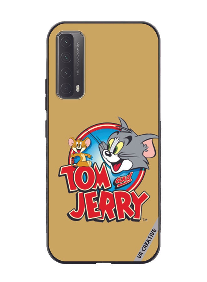 VR CREATIVE Protective Case Cover For Huawei Y7a Tom And Jerry Design Multicolour - Image 1