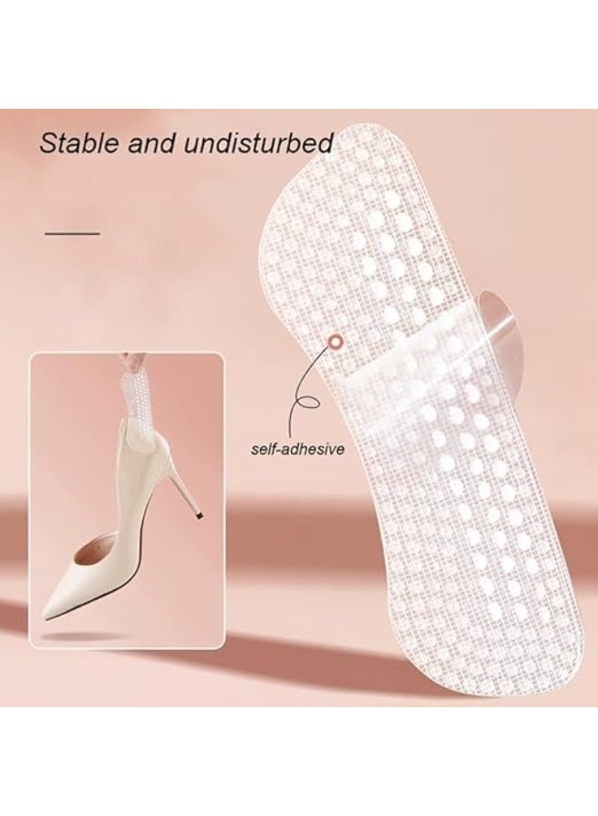 2 Pairs Silicone Heel Stickers Heels Grips For Women Men, Anti Slip Heel Cushions Non-Slip Inserts Pads Foot Heel Care Protector(XS） - Image 5