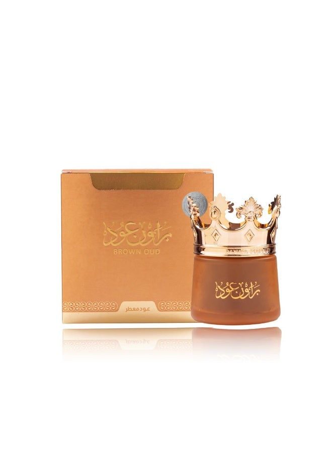 بانافع بخور عود معطر براون عود 35 جرام . - Image 1