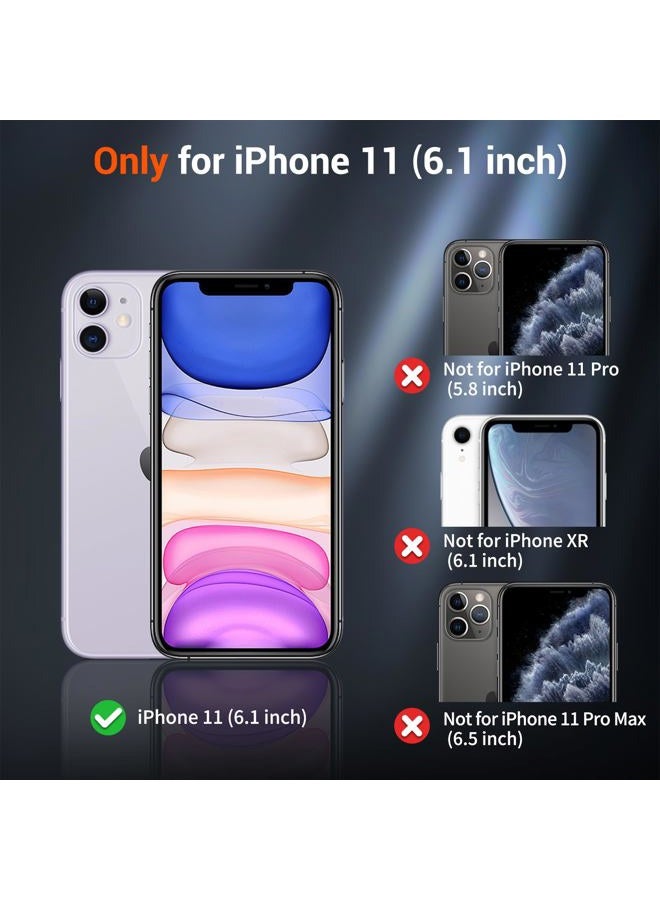 SUPFINE Magnetic for iPhone 11 Phone Case (Compatible with MagSafe)(Military Grade Drop Protection) Translucent Matte Shockproof Phone Case,Wine Red - Image 2