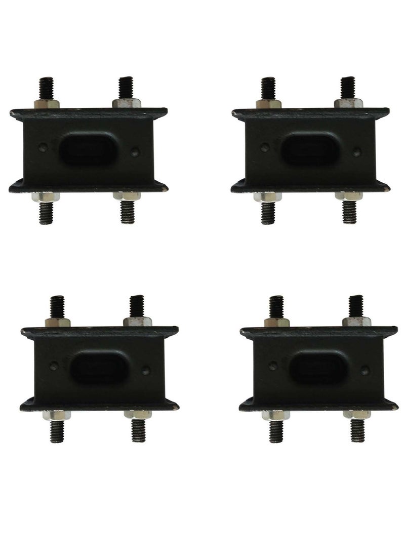 ماشتر 4 قطع حوامل عادم مطاطية 4Pcs تناسب سلسلة تويوتا لاندكروزر 40 60 70 80 100  - Image 2