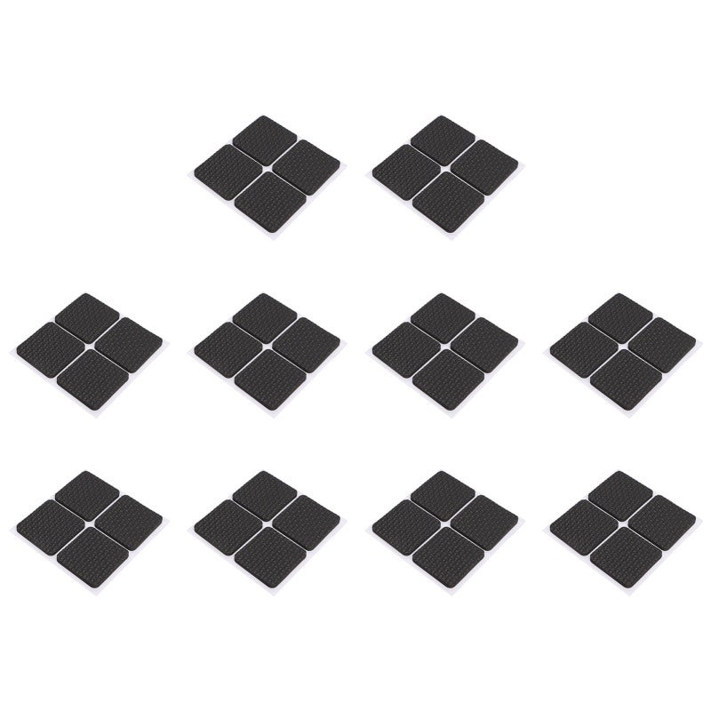 Non Slip Furniture Pad Cuttable Strong Adhesion Noise Reducing Floor Protector - Anti Slip Mat for Sofa Chair Wood Tile Floors Home Office - Image 4