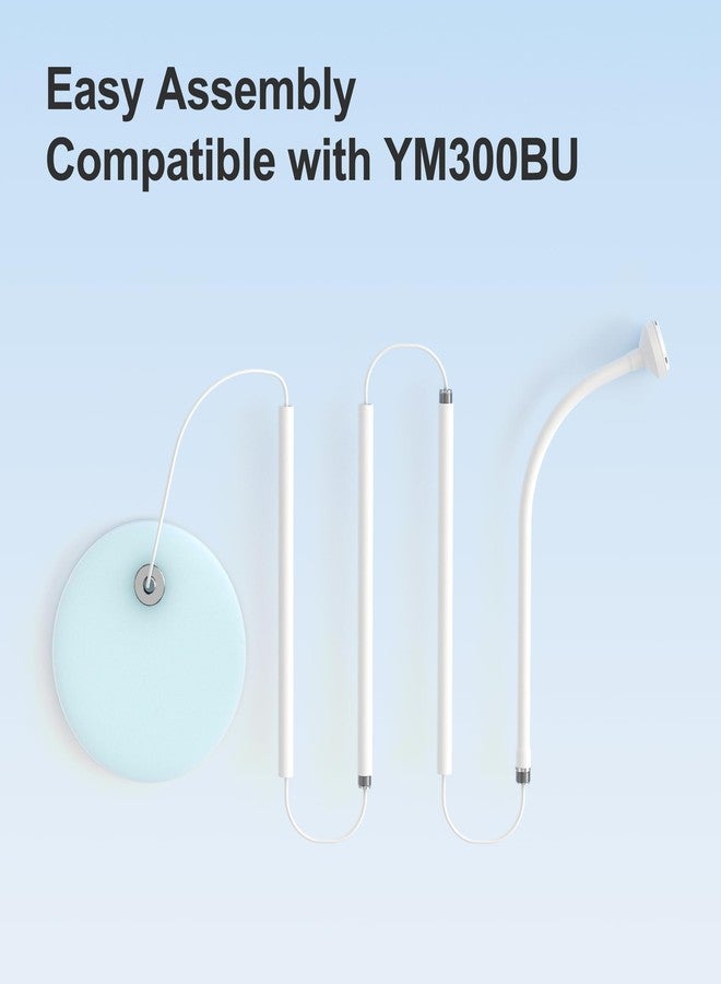 Simsky Baby Monitor Floor Stand Holder, Plug & Play, Internal Cord Routing, Freely Adjust, Easy Assembly, Compatible Camera - Image 5