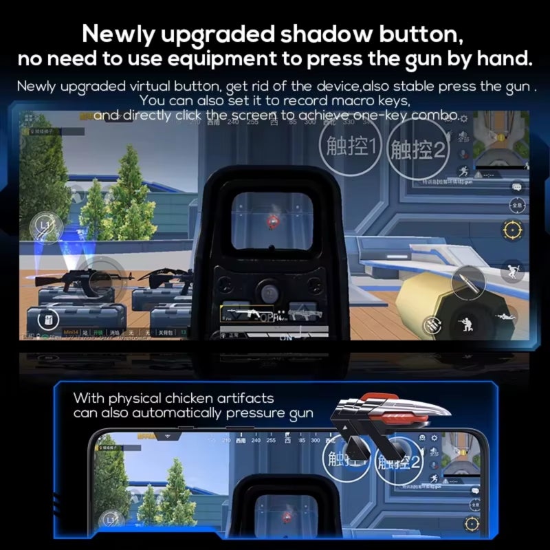Memo Mb03 Pro Oyun Kumandası Joystick Oyun Kontrolü Titreşim Tek Tıklamayla Ekipman Değiştirme - Image 5