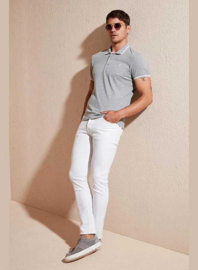 Buratti  Buratti Cotton Slim Fit Buttoned 2-Pack Polo Collar T-Shirt Men's Polo Collar T-Shirt 5902118S2 for Men | Best Price UAE