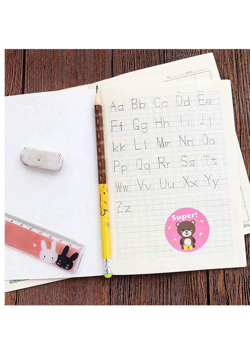 SOLARAE Reward Stickers for Teachers, 500 Stickers for Kids in 8 Designs, 1 Inch School Stickers on Sheets. Teacher Supplies for Classroom, Potty Training Stickers, Motivational Stickers - Image 3