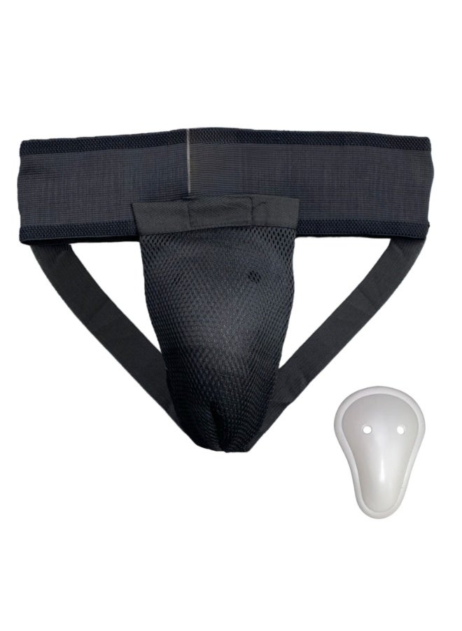 Cricket Comfort Guard Medium Groin Protector Cricket Abdominal Guard for Men's, LP Support, Athletic Supporter. - Image 1