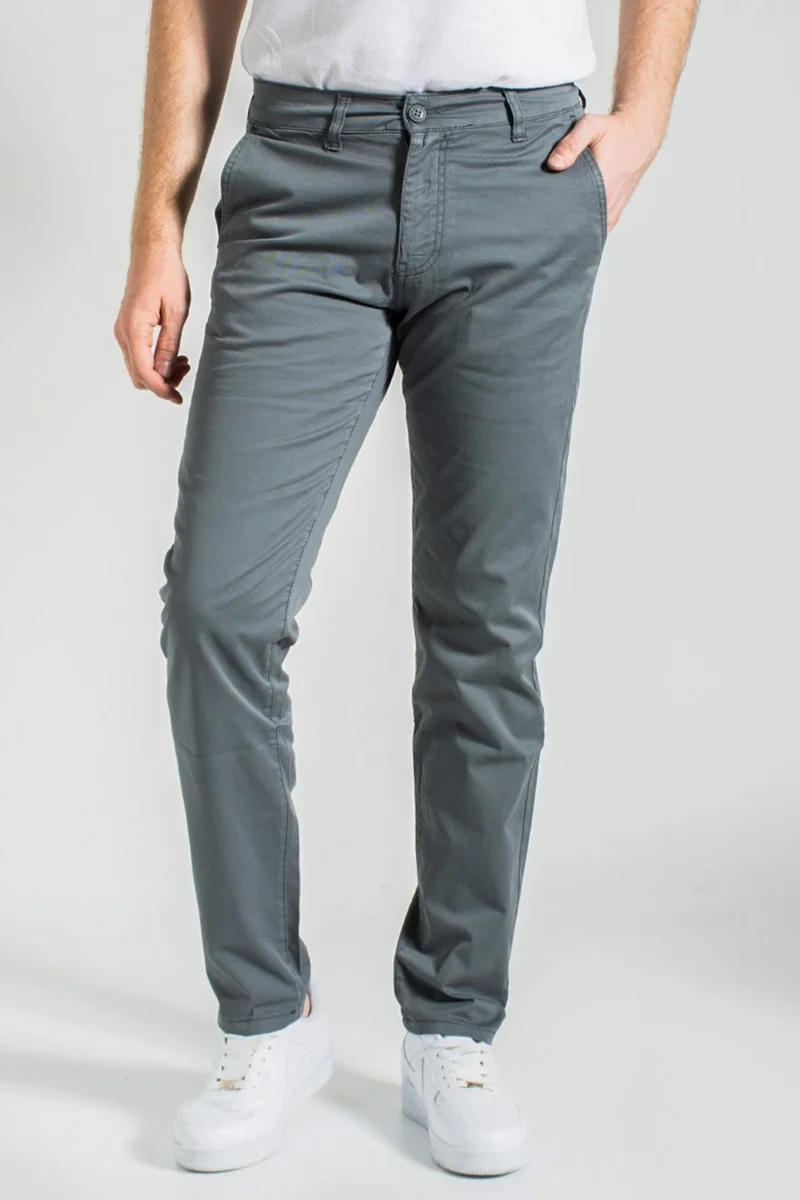 سيدي دينيم Side Pocket Classic Chino Men's Pants Gabardine C401-1