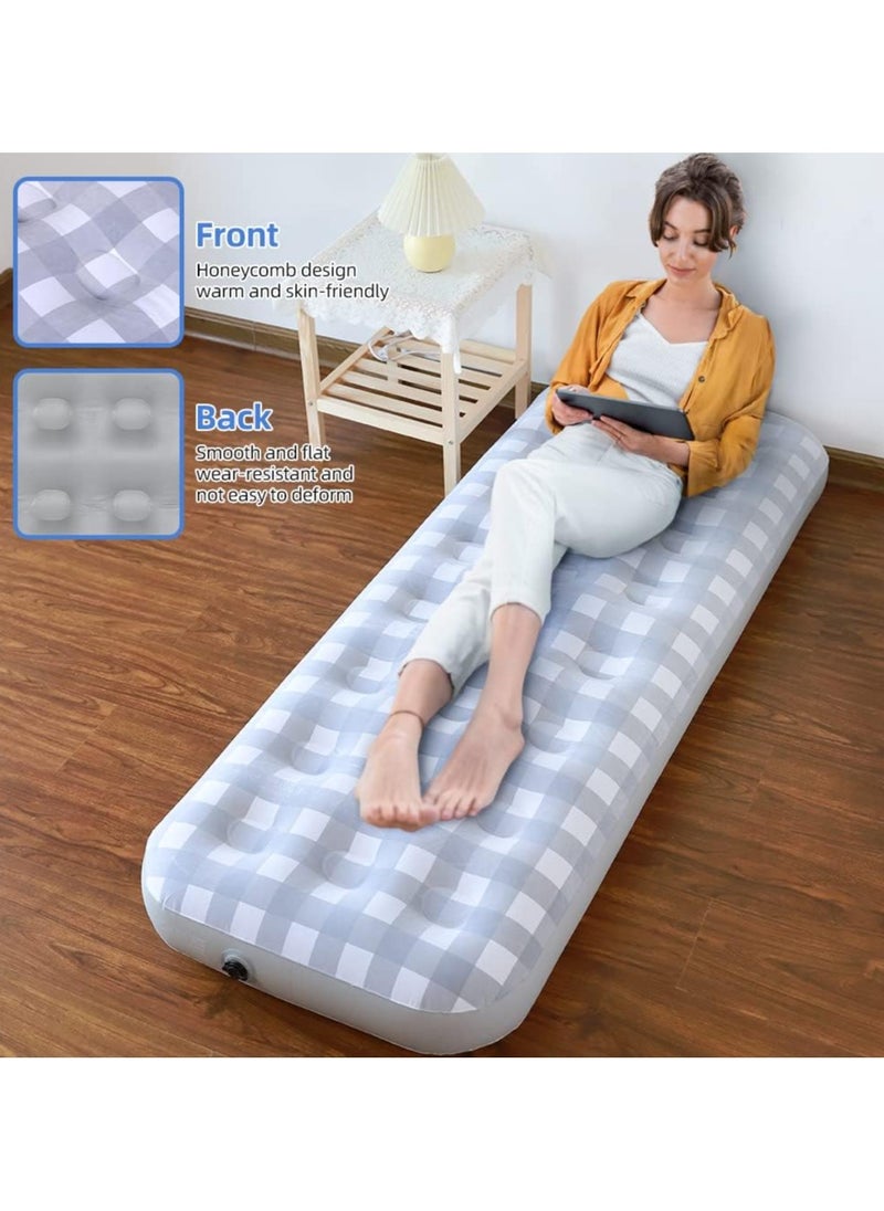 FULL JOY Flowy Single Size Camping Inflatable Air Mattress  for Adults And Kids  For Indoor and Outdoor Activities  - Image 3