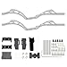 MEUS RACING SCX24 LCG Chassis TC4 Titanium Frame for Axial SCX24 C10 Bronco Wrangler 124 RC Crawler Upgrades C10 - Image 2