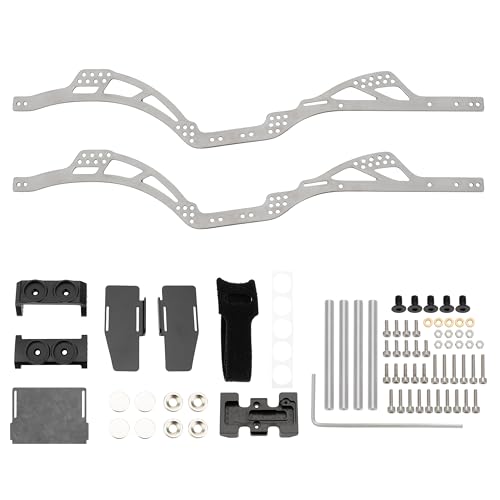 MEUS RACING SCX24 LCG Chassis TC4 Titanium Frame for Axial SCX24 C10 Bronco Wrangler 124 RC Crawler Upgrades C10 - Image 1