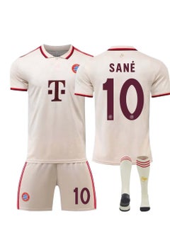 Generic Bayern München 24-25 Third Football Kits SANE #10 Fans Football Jersey/Shorts Socks Gift Set Youth Sizes and Adult  - Image 1