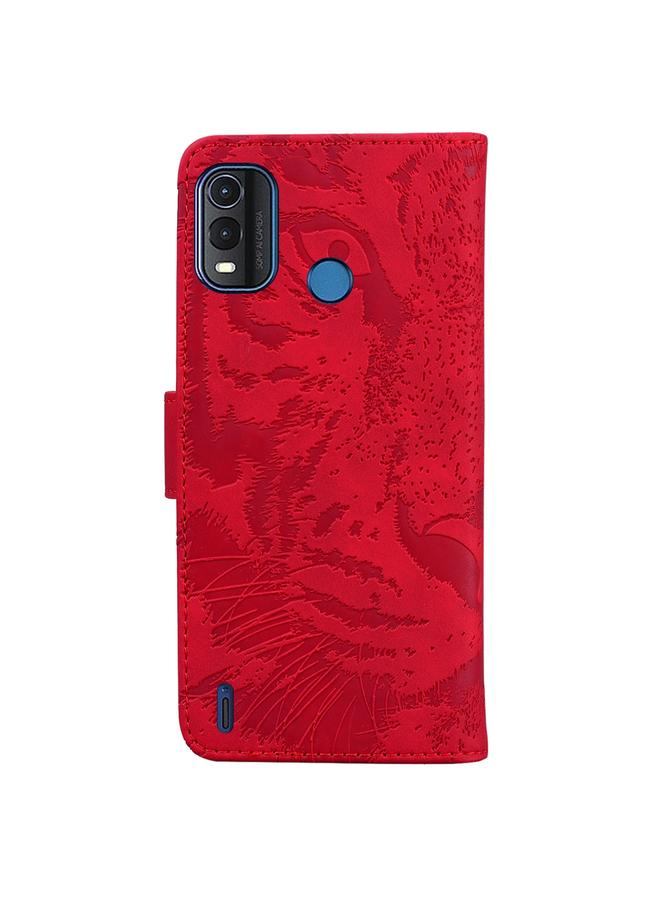 S-TOP Case For Nokia G11 Plus Tiger Embossing Pattern Horizontal Flip Leather Phone Case - Image 3