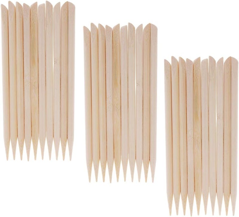 klarako 30 Pcs Multi Purpose Wooden Stylus Scratchers for Kids Scratch Art Surfaces - Image 1
