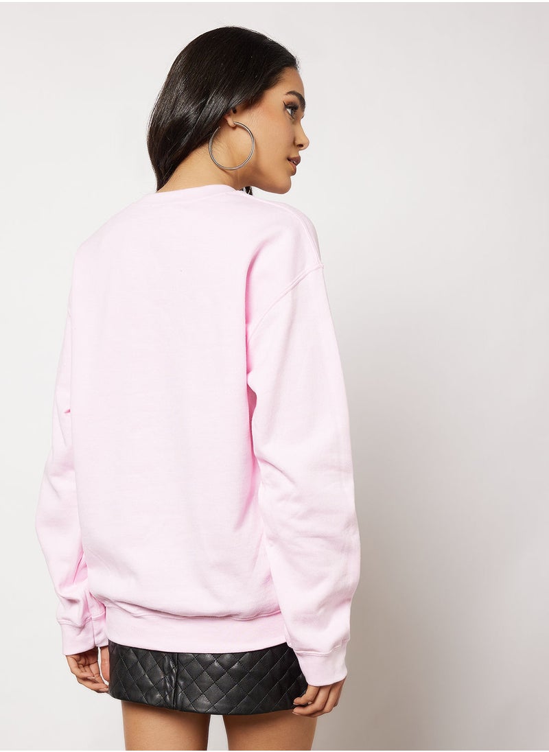Daisy Street - California Dreaming Graphic Sweatshirt - Image 1