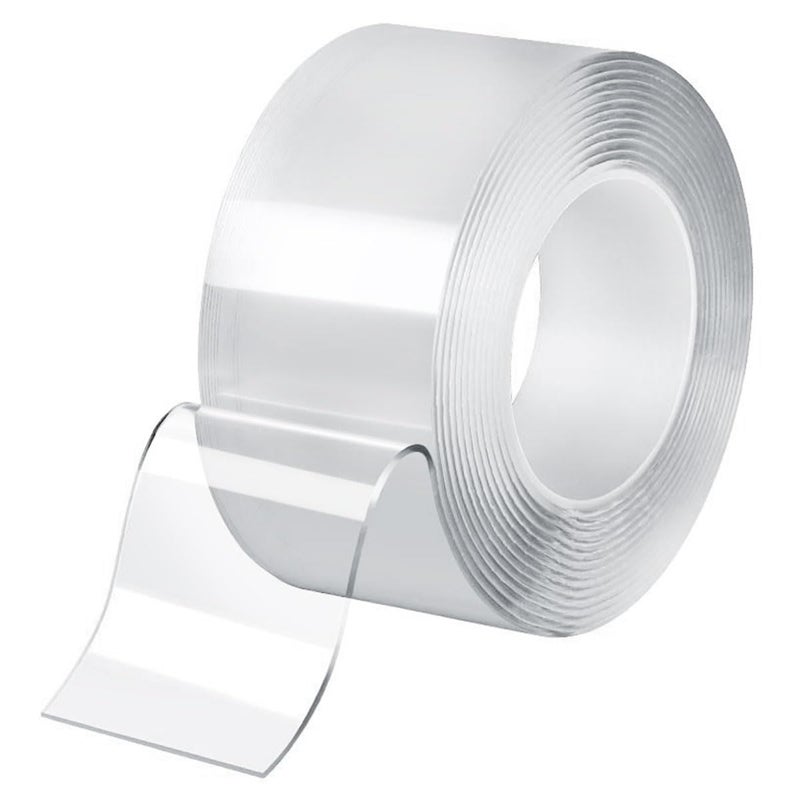 إي سي في في شريط لاصق نانو سحري من 3M - عرض 5 سم، قابل للغسل، مقاوم للماء، شريط تثبيت جل أكريليك شفاف مزدوج الجوانب - Image 1