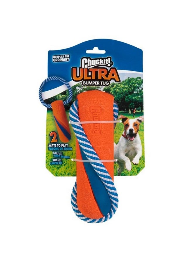 Chuckit! Ultra Bumper Tug Dog Toy,Orange,Medium - Image 1