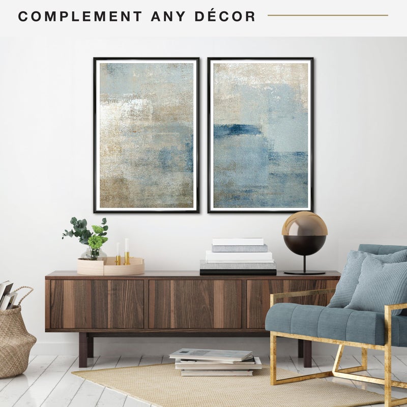 MCS Trendsetter Movie Poster Frame 27x40 Black High-Gloss, Vertical & Horizontal Wall Hanging Large Picture Frame for Photos, Artwork & Custom Posters (2-Pack) - Image 3