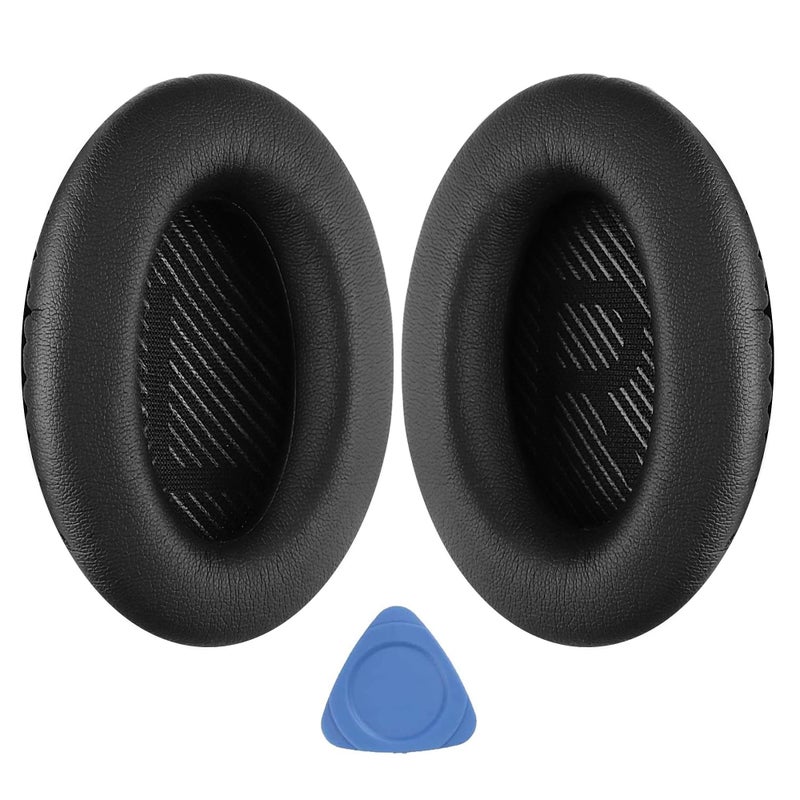 YOCOWOCO Replacement Ear Pads for Bose QuietComfort 35 (QC35) & Quiet Comfort 35 II (QC 35 ii) Headphones, EarPads Cushions with Noise Isolation Memory Foam, Softer Protein Leather, Added Thickness - Image 1