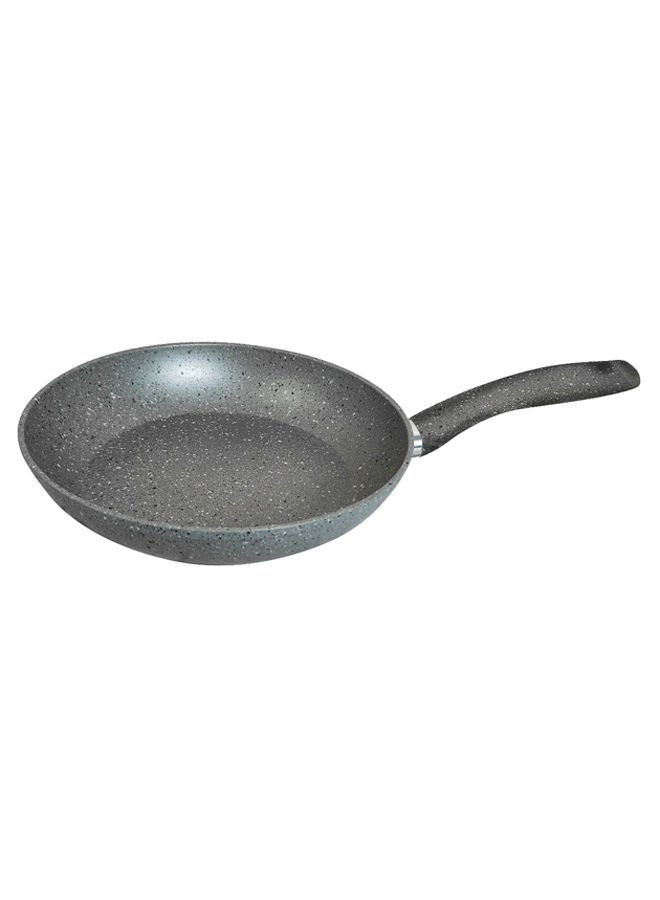Trust Non-Stick Aluminium Granite Frying Pan With Heat Resistant Handle Grey 30cm - Image 1