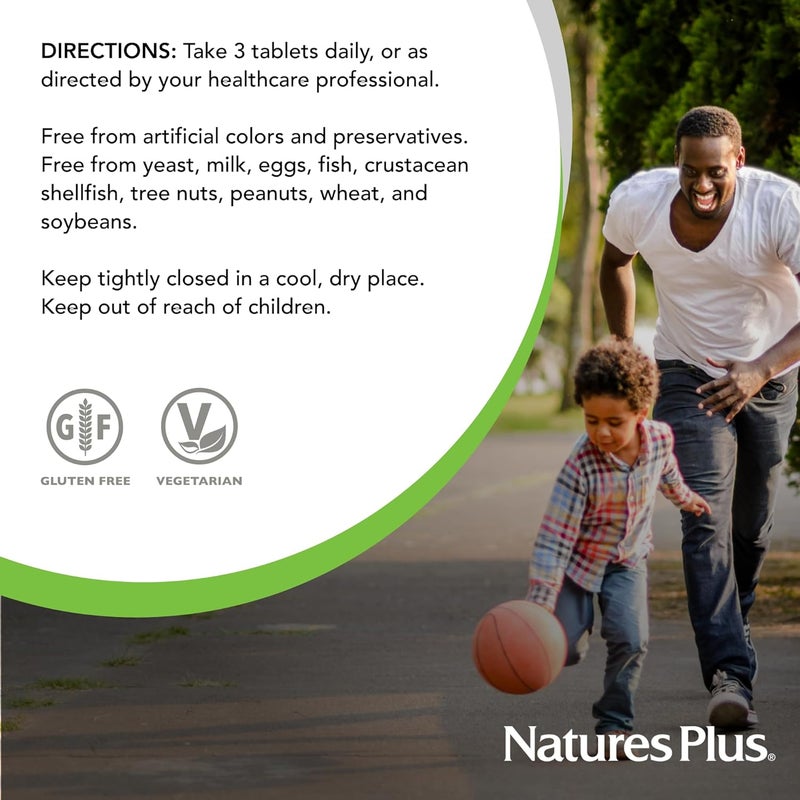 NaturesPlus GI Natural Total Digestive Wellness  90 BiLayered Tablets  With LGlutamine Probiotics Prebiotics  Enzymes  Gluten Free  30 Servings - Image 5