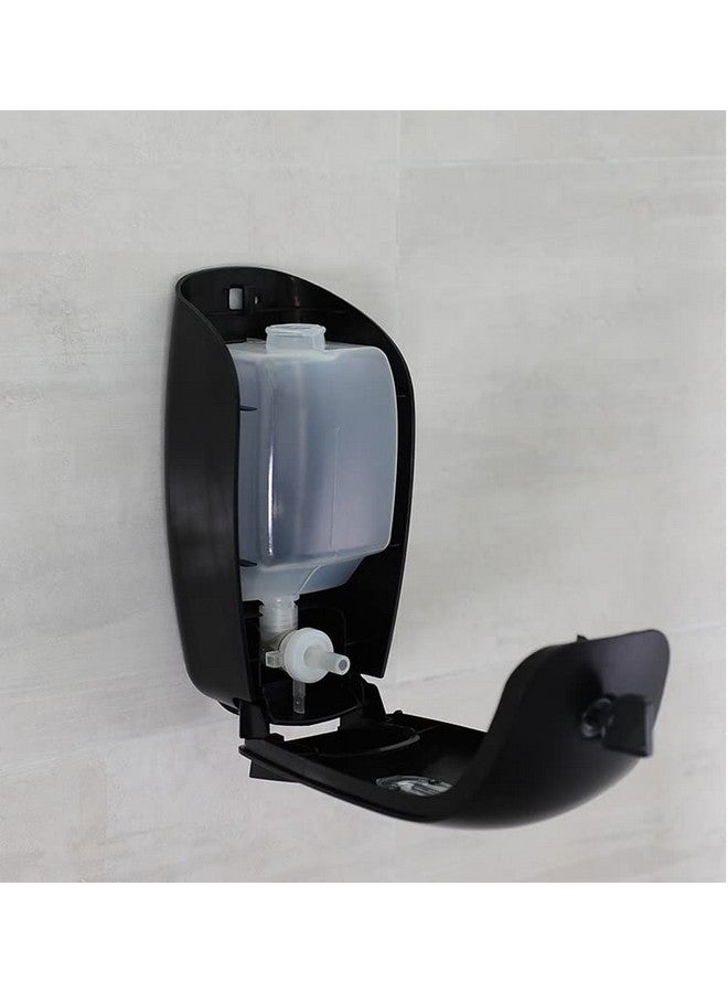 دولفي موزع صابون سائل دولفي ABS للحمام والمطبخ - 800 مل - أسود - Image 5