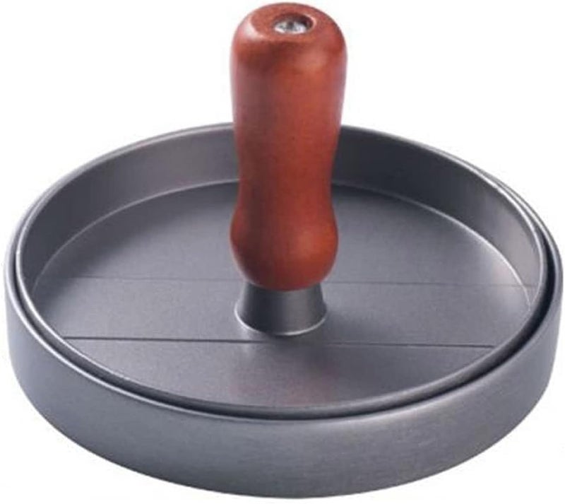ALKAYAN Stainless Steel Non Stick Burger Pattie Maker Press for Perfect Shaped Pattie... - Image 1