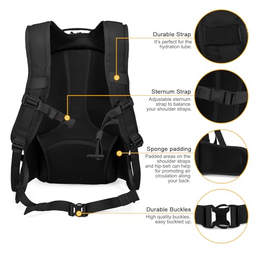 Mardingtop Tactical Backpack for Men,Military Molle Hiking,Motorcycle Backpack，28L EDC - Image 5