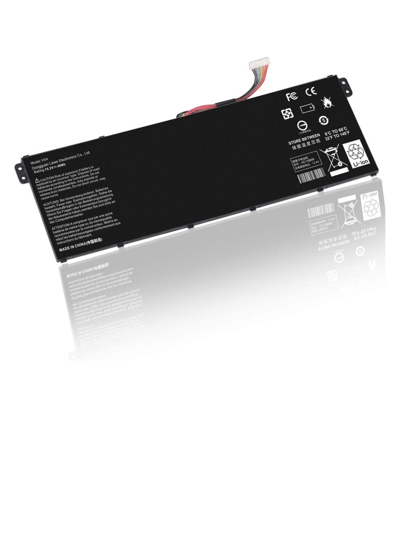 Zexen AC14B8K AC14B3K AC14B13J AC14B18J Laptop Battery Compatible for Acer Chromebook C810 C910 CB3-111 CB5-311 CB5-571 CB3-531 CB3-531 CB5-571-C1DZ CB3-511 - Image 1