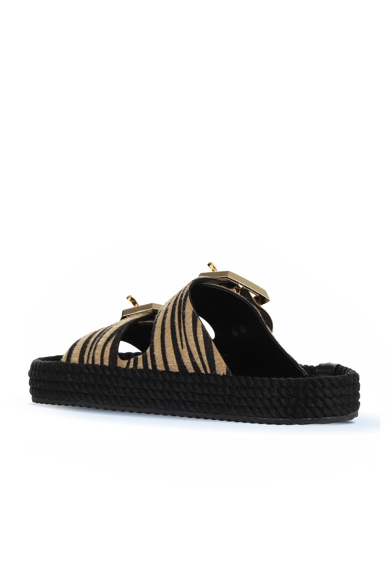 Bueno Bohonomad Sydney Robe Women's Leather Espadrille Slipper - Image 4