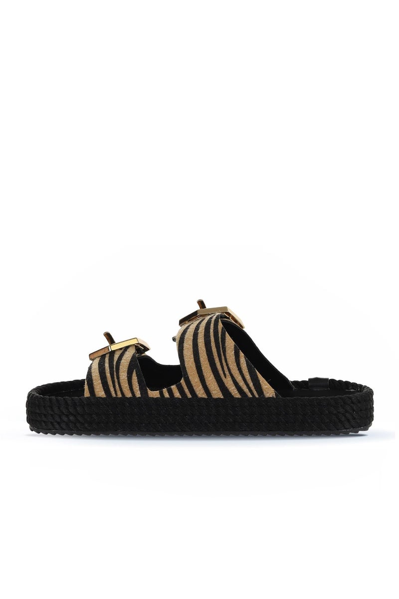 Bueno Bohonomad Sydney Robe Women's Leather Espadrille Slipper - Image 3