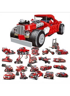 Swift 278+ Pieces Building Block Cars Toy Kit 20 in 1 Model, Educational Construction Learning Brick Toy for Kids 6+ Years  - Image 2