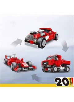 Swift 278+ Pieces Building Block Cars Toy Kit 20 in 1 Model, Educational Construction Learning Brick Toy for Kids 6+ Years  - Image 4