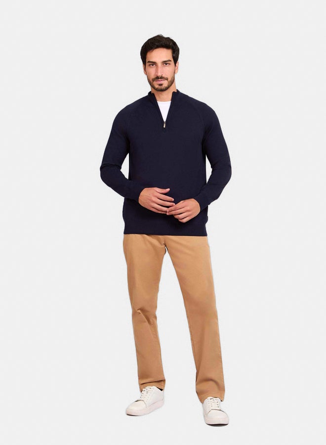 DALYDRESS Men Regular Fit Pullover - Blue 