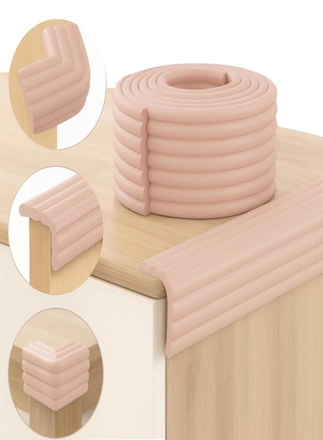Takositio Soft Baby Proofing Corner Guards & Edge Protectors-Pre-Taped Table Corner Protector,Child Safety for Babies,Toddles,Kids Corner Covers Furniture,Table,Desk (Pink) - Image 4