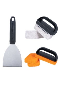 BLACKSTONE 8-Piece High-Quality BBQ Grill Cleaning Tool Kit Multicolour 7 x 14 x 15 cm 5463  - Image 1