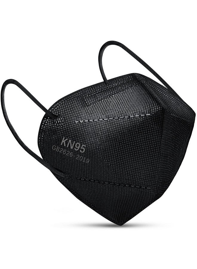 Boncare KN95 Face Masks 50 Pack, Black, 5-Layer Disposable Face Masks, Breathable and Comfortable - Image 2