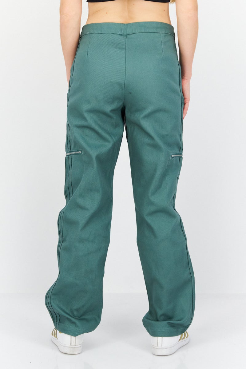 adidas Originals Women Sportswear Fit Training Track Pants, Green  - Image 2